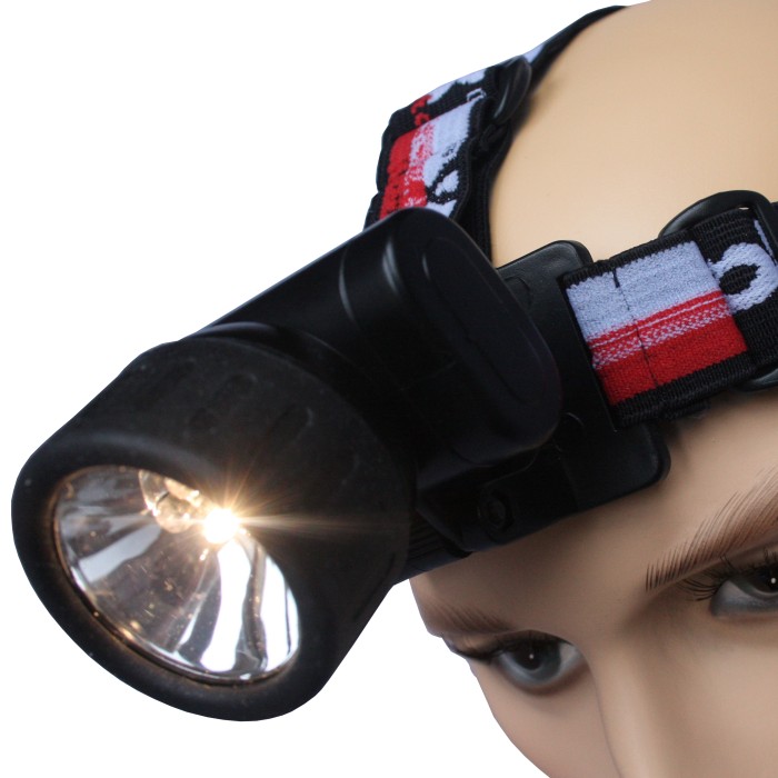 Fox outdoor head lamp, 3 LED, krypton bulb